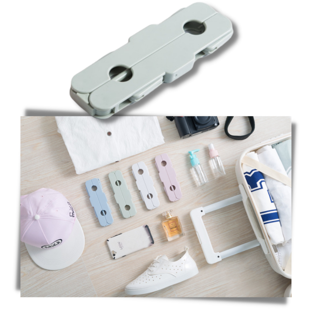 2-Pack Portable Clothes Hangers