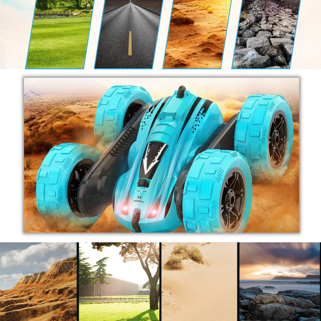 Double Sided Remote-Controlled Car