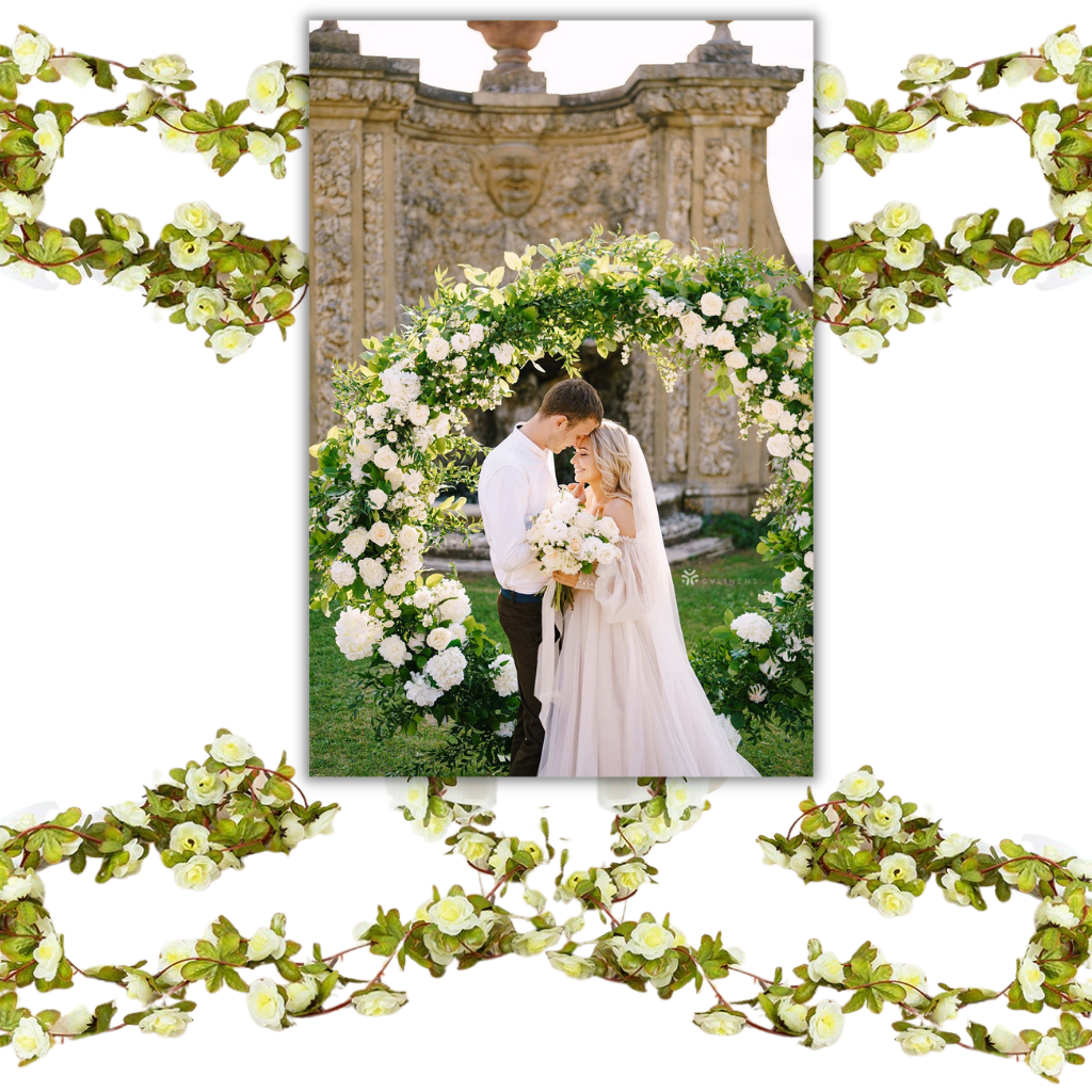 Artificial Rose Garland