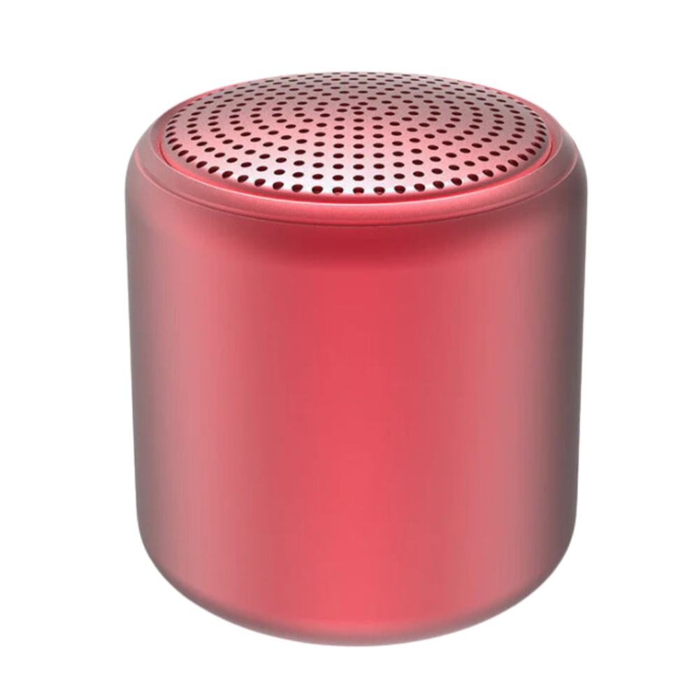 Deep Bass Mini Bluetooth Speaker -Pomegranate - Ozerty