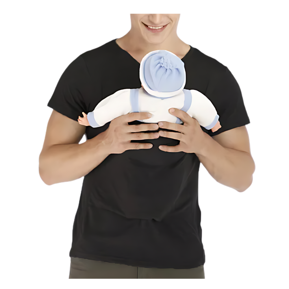 Ergonomic Fashionable Kangaroo T-shirt -Black - Ozerty