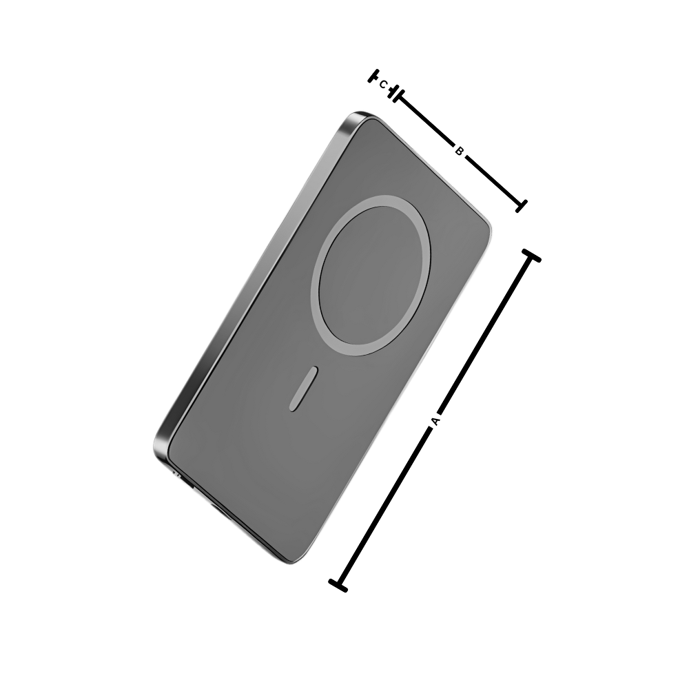 Fast Charging Magnetic Wireless Power Bank - Ozerty