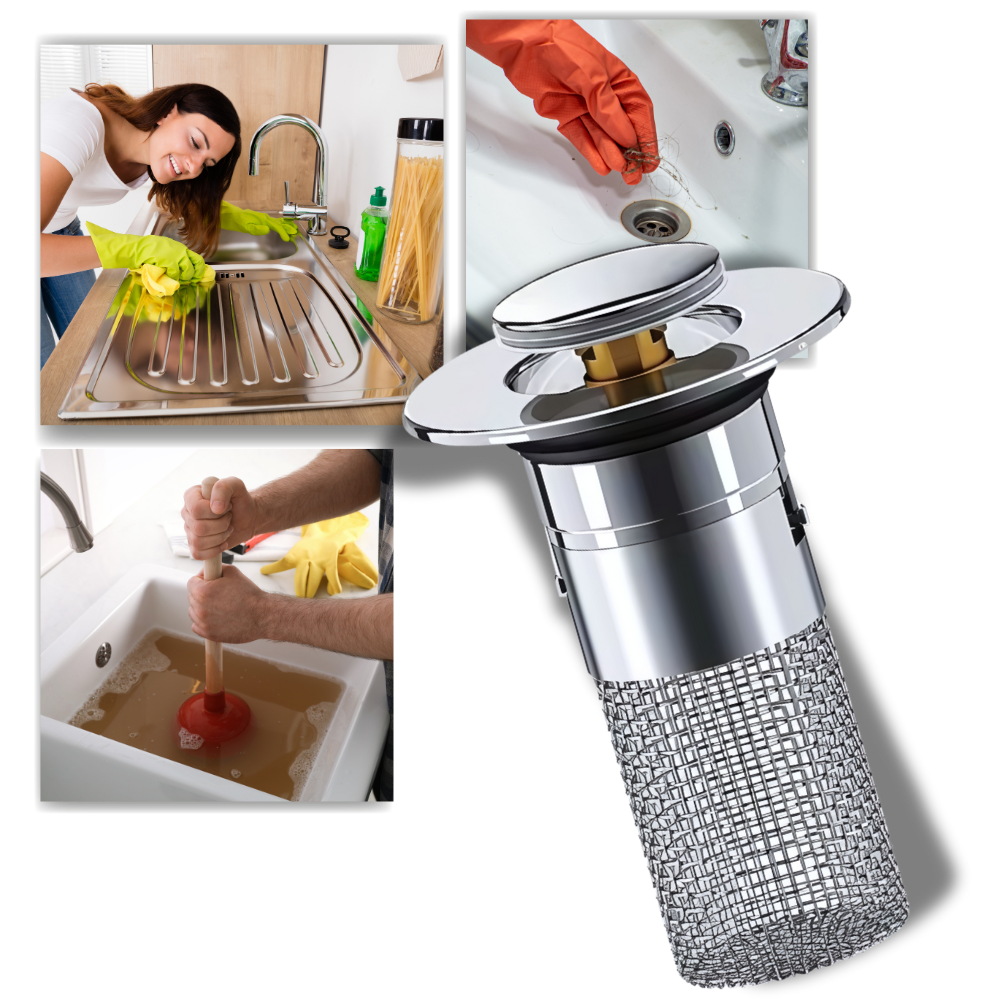 Odor Isolation Pop Up Sink Stopper - Ozerty