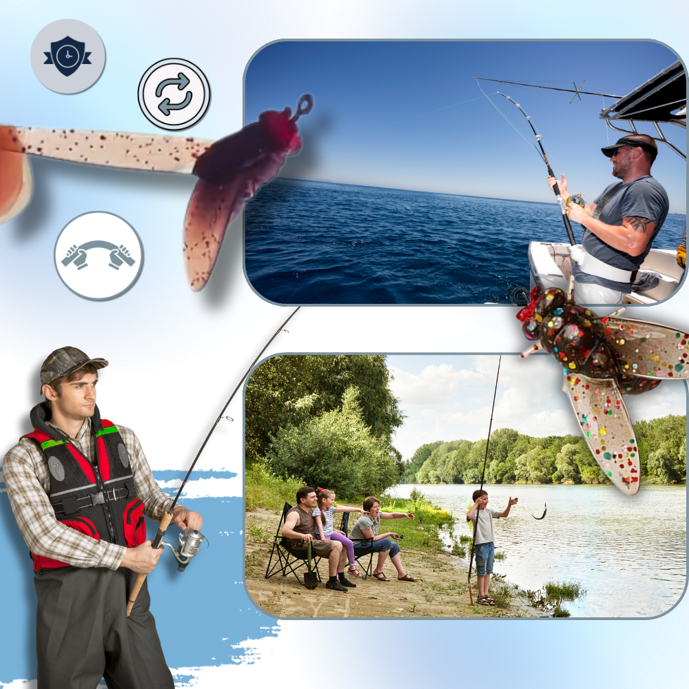 Realistic Fly Fishing Bait - Ozerty