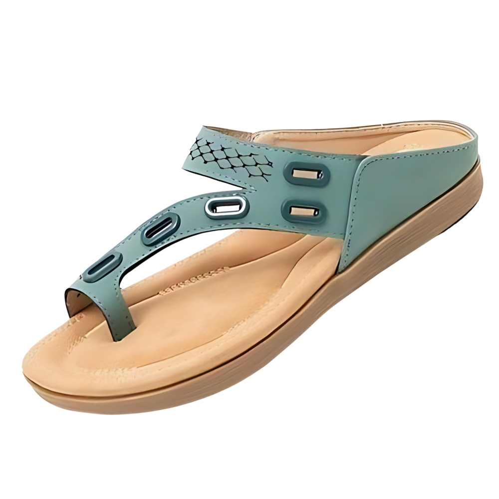 Shock Absorption Orthopedic Sandals -Green - Ozerty