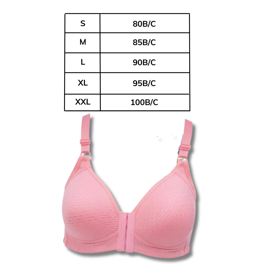 Wireless Plus Size Push Up Bra - Ozerty