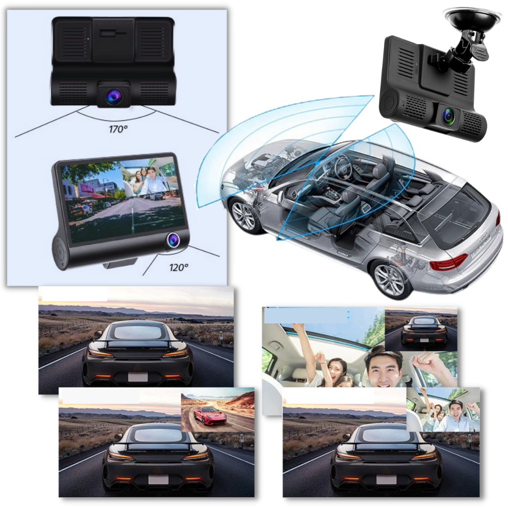 Full HD car DVR Dashcam camera