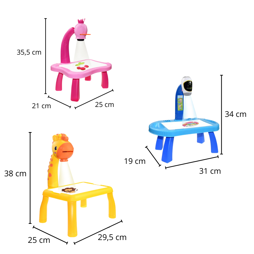 Children projection drawing board