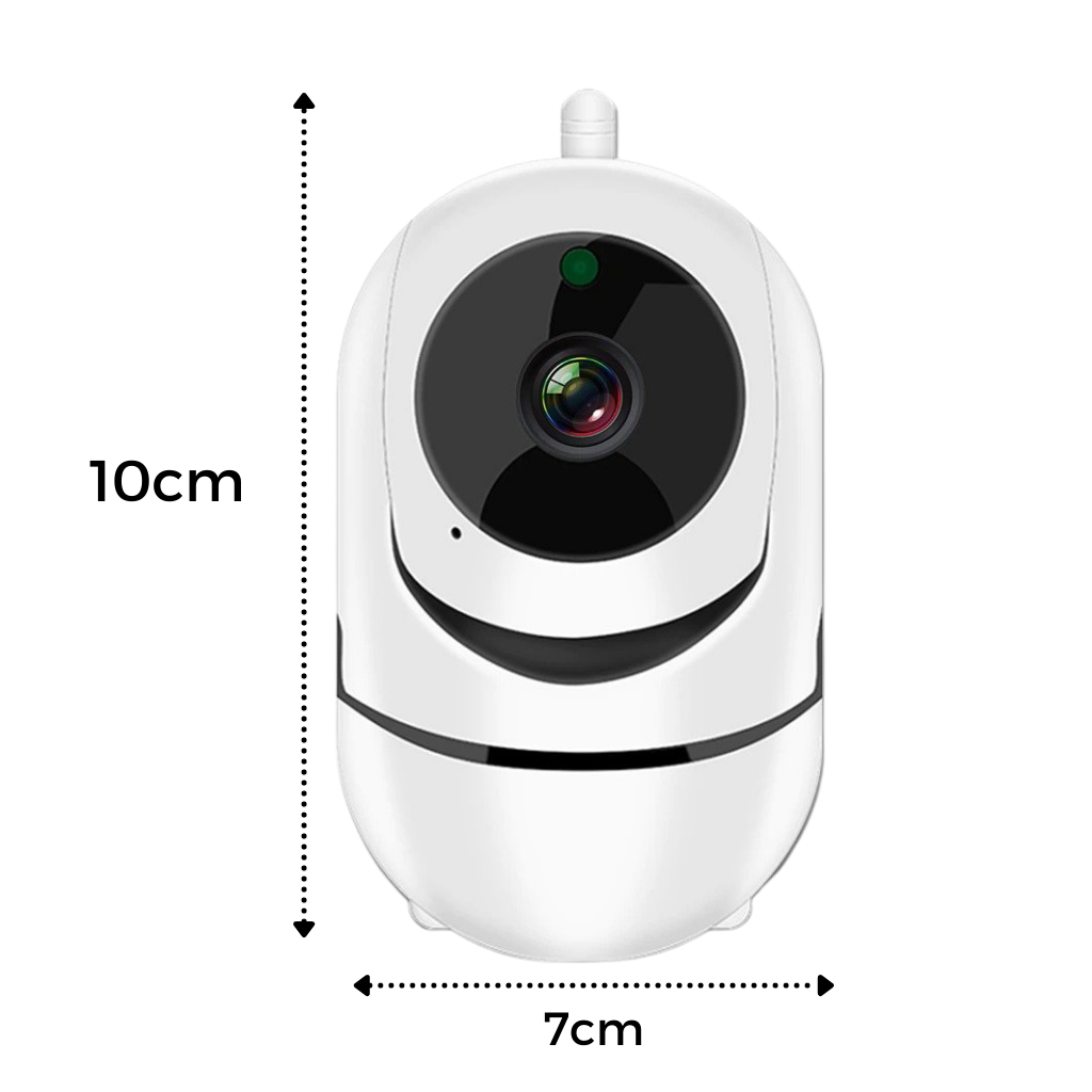 HD Wireless Security Camera with Sound and Motion Detection