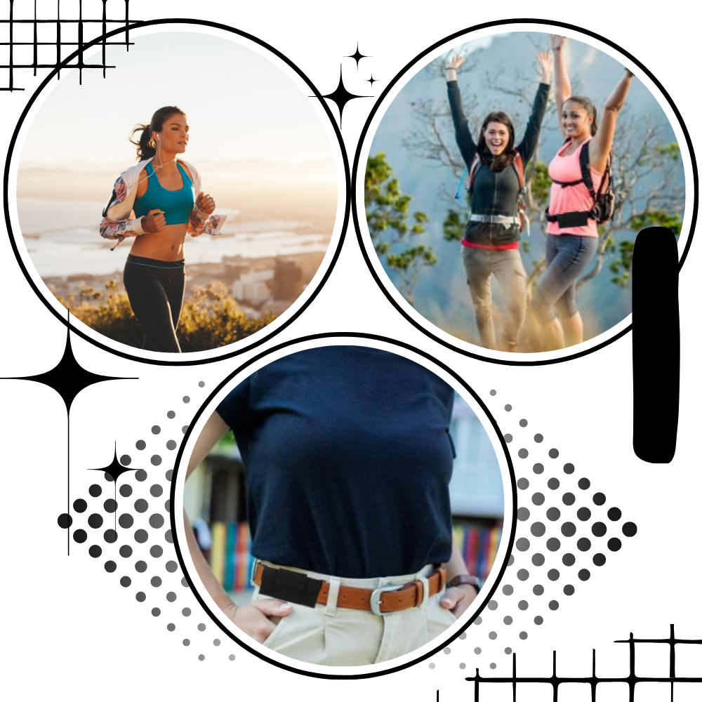 Hands-Free Mobile Phone Belt Bag - Ozerty