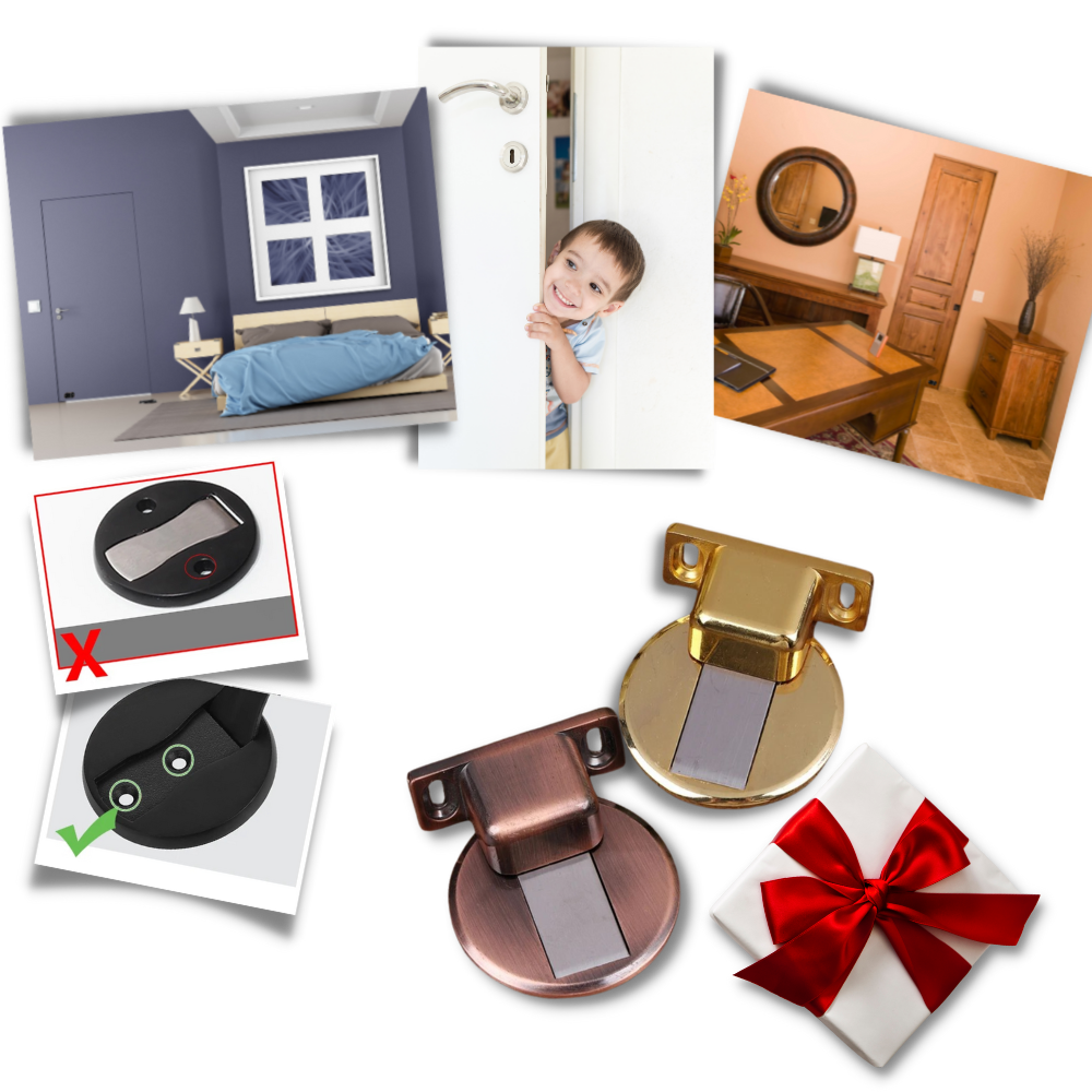 Magnetic Door Stopper in Stainless Steel

 - Ozerty