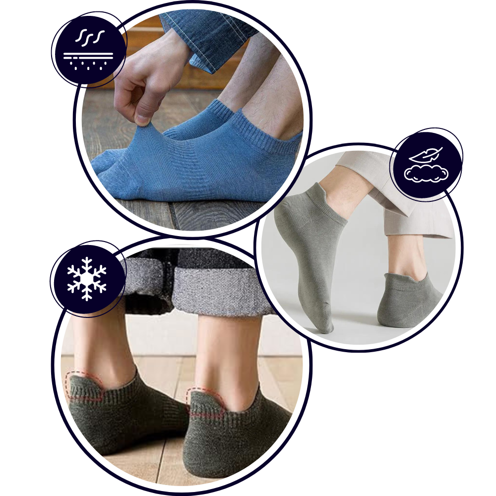 Supreme Comfort Men Ankle Socks - Ozerty